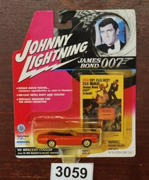 Vintage Original Jonny Lightning 68 Mercury Cougar James Bond 007 On Her Majesty's Secret Service