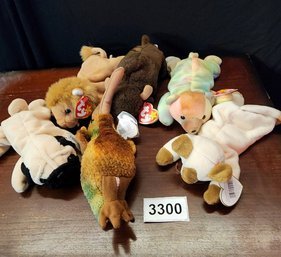 Vintage Original Beanie Babies Lot Of 6 All In Great Condition Pary Of A HUGE Collection As You Will See