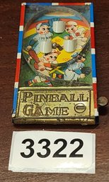 Vintage 1940s 50s Party Favor Pinball Game  Incredible Colors In Working Condition Rare Find
