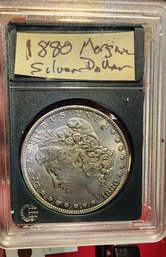 U S Currency Beautiful 1880 Morgan Silver Dollar 1 Oz Silver
