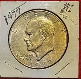 U S Currency 1971 Eisenhower One Dollar Piece Great Condition