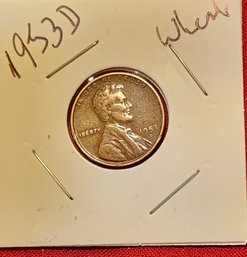 U S Currency 1953 D Lincoln Wheat Penny Exc Condition