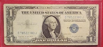 U S Currency 1935 G One Dollar Siver Certificate Bill Is Almost 90yrs Old Ex Condition