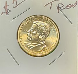 U S Currency Roosevelt Presidential One Dollar Coins