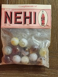 Vintage Original Nehi Soda Complimentary Marbles NIP