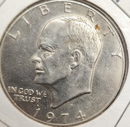U S Currency 1974 Eisenhower One Dollar