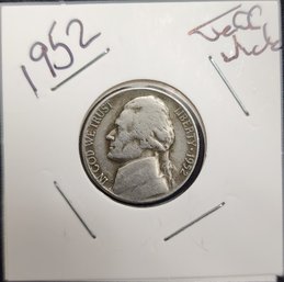 Uys Currency 1952 Jefferson Nickel