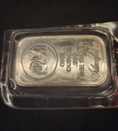 Silver Bar 1 Troy Ounce Of .999 Fine Silver