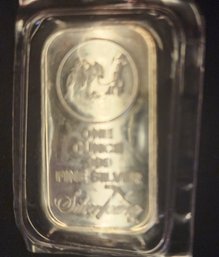 Silver Bar 1 Troy Ounce .999 Fine Silver