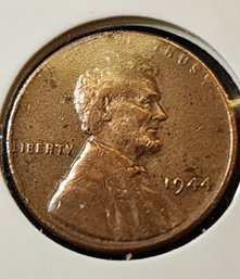 U S Currency 1944 Wheat Penny