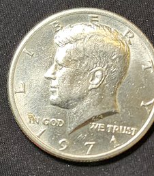 U S Currency 1971 JFK Half Dollar