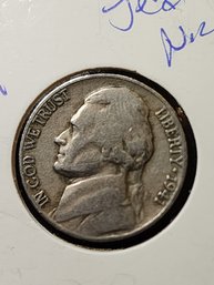 U S Currency 1941 Jefferson Nickel