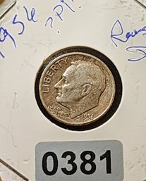 U S Currency1956 Roosevelt Silver Dime