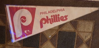 Vintage Authentic Philles Full Size Pennant