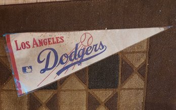 Vintage Authentic Dodgers Full Size Pennant