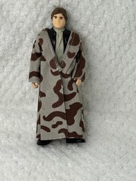 Original Kenner Star Wars Action Figure Han Solo Trench Coat Camo Variant Outstanding Cond