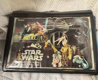 Original Kenner Star Wars Action Figure Collectors Case With Org Trays Exc Cond