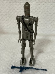 Original Kenner Star Wars Action Figure IG-88 W Rifle Outstanding Condition