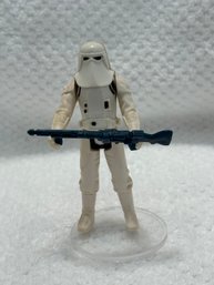 Original Kenner Star Wars Action Figure Snow Trooper With Weapon Excellent Cond