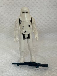 Original Kenner Star Wars Action Figure Snow Trooper With Weapon Putstanding Cond