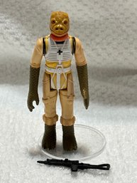 Original Kenner Star Wars Action Figure Bossk With Weapon ESB Outstanding Cond