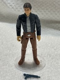 Original Kenner Star Wars Action Figure Han Solo ESB With Weapon Outstanding Cond