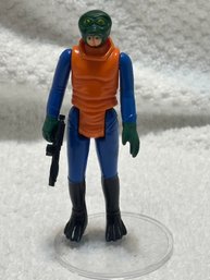 Original Kenner Star Wars Action Figure Walrusman With Weapon Incredible Cond