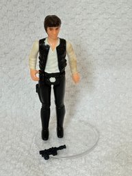 Original Kenner Star Wars Action Figure Han Solo ANH (big Head) With Weapon Outstanding Cond