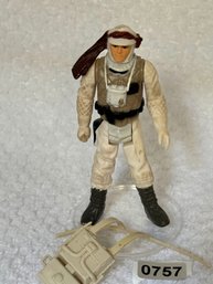 Original Kenner Star Wars Action Figure Luke Hoth W Survival Pack Exc Cond