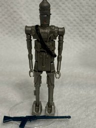 Original Kenner Star Wars Action Figure IG-88 With Weapon Incredible Condition