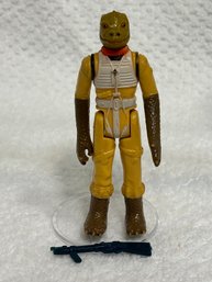 Original Kenner Star Wars Action Figure Bossk W Weapon ESB Outstanding Cond