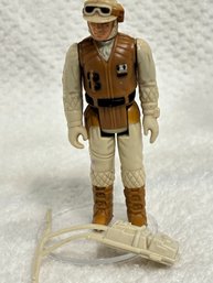 Original Kenner Star Wars Action Figure Rebel Soldier Hoth W Survival Pack Incredible Paint & Cond