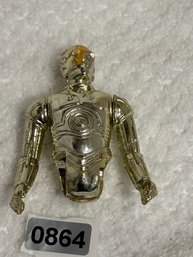 Original Kenner Star Wars Action Figure C3-P0 Removable Parts 2 Arms & Torse