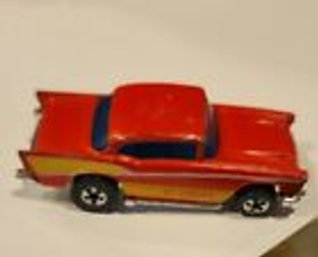 Vintage 1976 Hot Wheels 57 Chevy Red BW Basic Wheels Nice Clean See Pics!