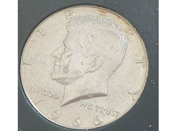 Vintage1966 Kennedy Half Dollar U S Currency