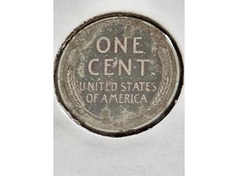 U S Currency 1943 Steel Penny
