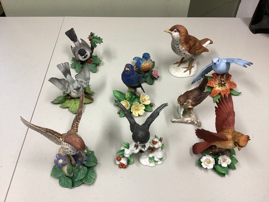 Group Lot Lenox And Goebel Bird Figurines