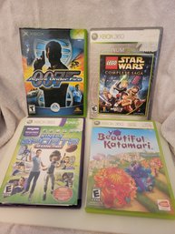 XBOX 360 Games 007, Star Wars, Beautiful Katamari, & Kinect Sports Seadon Two