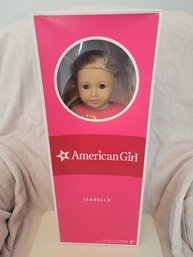 American Girl Doll Isabelle 2014 - F7323-BF1A- NEW IN BOX AND ORIGINAL SHIPPING BOX