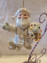 Lenox 2005 Greetings From Santa Annual Ornament- NEW IN BOX