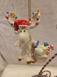 Lenox 2006 Moose Merry Mooseclaus Annual Ornament - NEW IN BOX