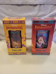 Burger King Disney Pocahontas Colors Of The Wind Collection Glasses - Excellent Used Condition