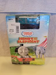 Thomas And Friends - Henry And The Elephant DVD BONUS With Rickety Wooden Train- NEW