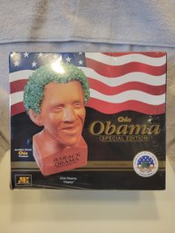 Chia 'Happy' Obama Special Edition Collectible Predidential Obama - NEW IN BOX