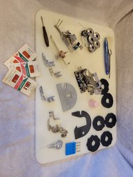 Vintage Singer Sewing Machine Attachments For Model# 328K - Plus Extras - In Original Packaging