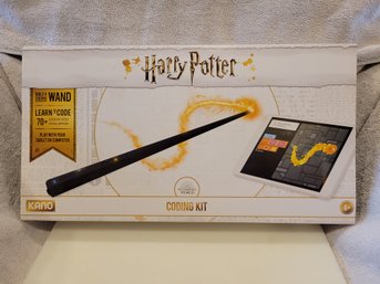 Harry Potter Coding Kit - Kano Build A Coding Wand-play With Tablet/computer - By Wizarding World - New In Box