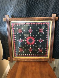 Pair Of Antique Framed Tapestrys