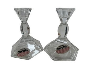 Michael C Fina Crystal Candle Holder