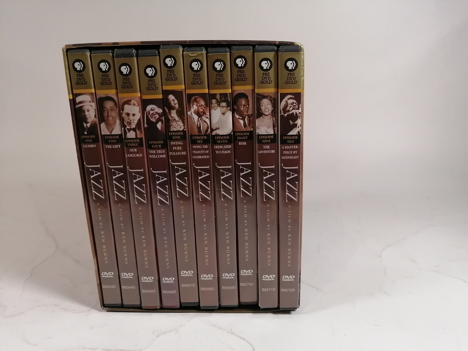 Jazz A Film By Ken Burns Dvd Set #80344 | Auctionninja.com