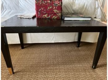 Crackle Top Coffee Table - Has Some Wear But A Perfect Size